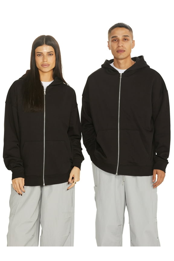 Zip Hoodie with Long Sleeves, Men's & Big Men's
