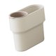 thumbnail image 5 of Cubo de basura con mini vaso desmontable. Separación eficiente de residuos. Práctico cubo de basura con tapa abierta. Blanco, 5 of 9