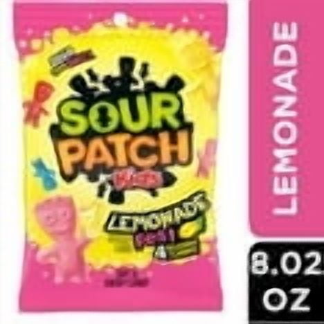 SOUR PATCH KIDS Lemonade Fest Soft & Chewy Candy, 8.02 oz Bag