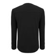 thumbnail image 2 of Playera George Talla CH Cuello Redondo Manga Larga Lisa Negra, 2 of 4