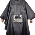 thumbnail image 3 of TOMSHOO Poncho de Pluie Multifonctionnel Léger Imperméable à Capuche pour Hommes Femmes Randonnée en Plein Air Cyclisme Camping, 3 of 8