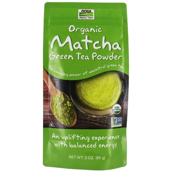 NOW Foods - Real Tea Organic Matcha Green Tea Powder - 3 oz.