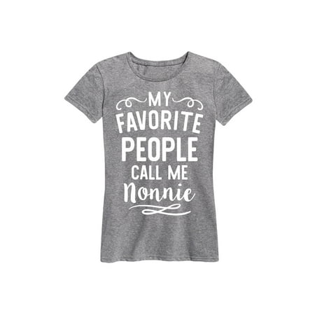 My Favorite People Nonnie  - Ladies Short Sleeve Classic Fit
