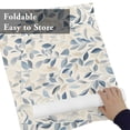 Blue Botanical Placemats Set of 8, Cotton Linen Fabric Place Mats ...