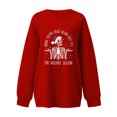 thumbnail image 5 of Sudadera Para Mujer Sudaderas Con Cuello Redondo Mangas Largas A La Moda Estampado de Navidad Tops Sueltos Blusa Odeerbi ODB173830, 5 of 5