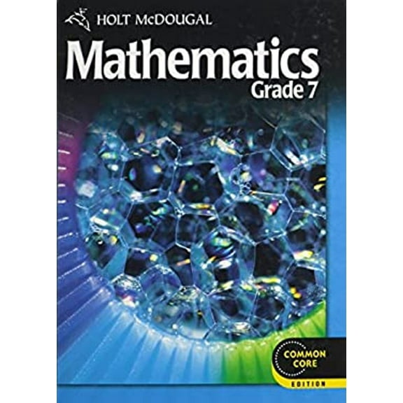 Pre-Owned Holt McDougal Mathematics , Grade 7 (Hardcover) 9780547647173