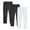 #17(White + 2*Black), variant on BULLPIANO 1-11T Toddler Girls Leggings Footless Yoga Athletic Pants Soft Stretch Green Leggings Ankle Length Stretch Trousers Tights