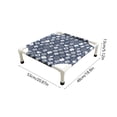 thumbnail image 3 of Cififendec Elevated Cooling Pet Cot, 20.87"×18.9", Detachable Washable Dog and Cat Bed, Breathable Raised Mesh Bed for Summer Use, 3 of 5