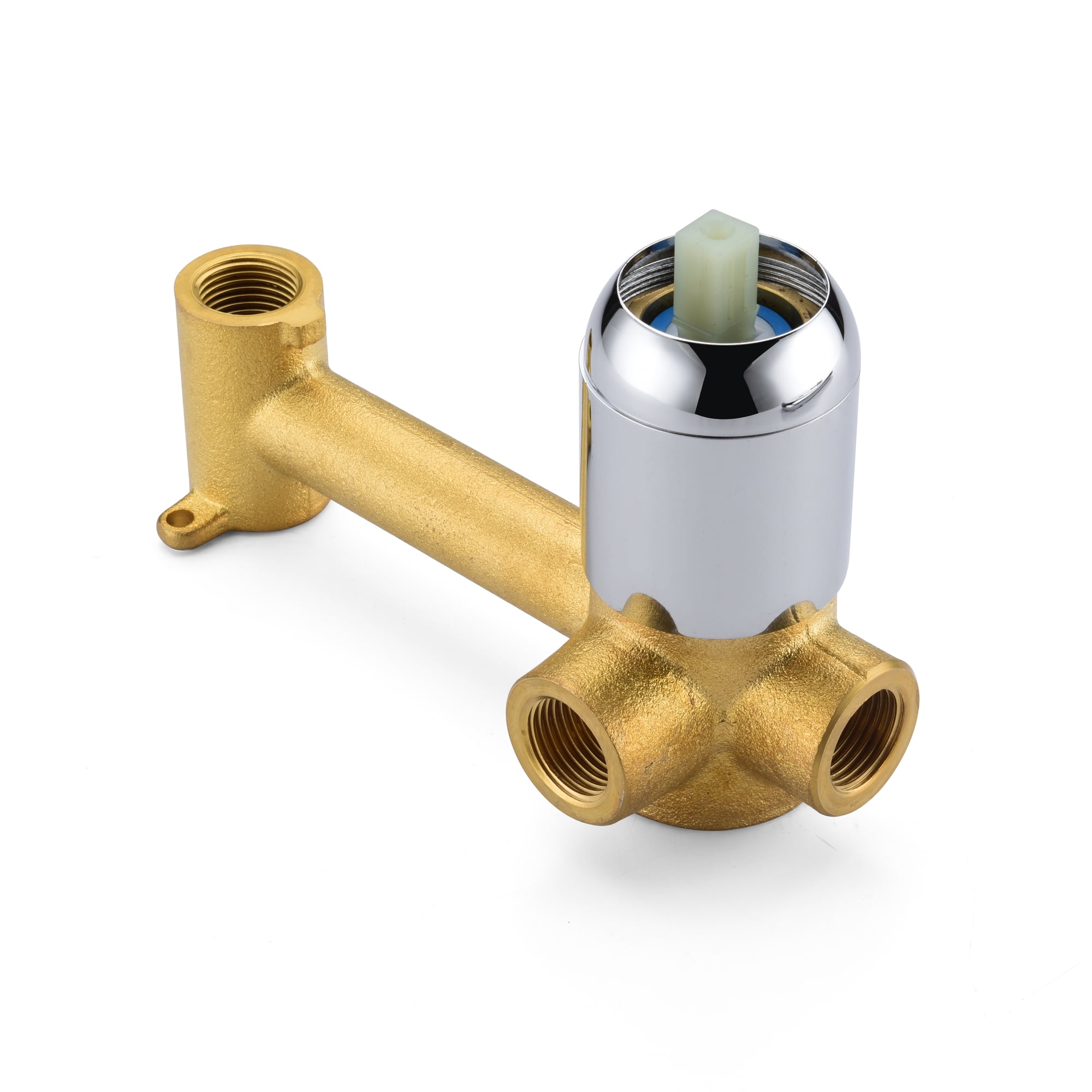 SUMERAIN Wall Mounted Bathtub Faucet, Chrome Single Handle Tub Faucet