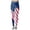 Blue, variant on Women's Legging Independence Day Themed Women's Leggings for Yoga Running Gym Fitness Workouts and Activewear Blue S