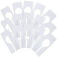thumbnail image 3 of White ABS Clothes Dividers for Home Use with Clear Clothing Information and Unique Design Fits Various Hangers 15Pcs, 3 of 10