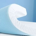 thumbnail image 1 of Subrtex 2,3, or 4 Inch Gel-Infused Memory Foam Mattress Topper With Removable Fitted Bamboo Cover, 1 of 11