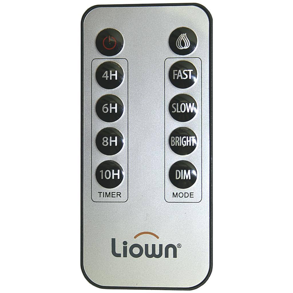 Liown 10195 10 Button MultiFunction Remote Works With Various Liown Candles