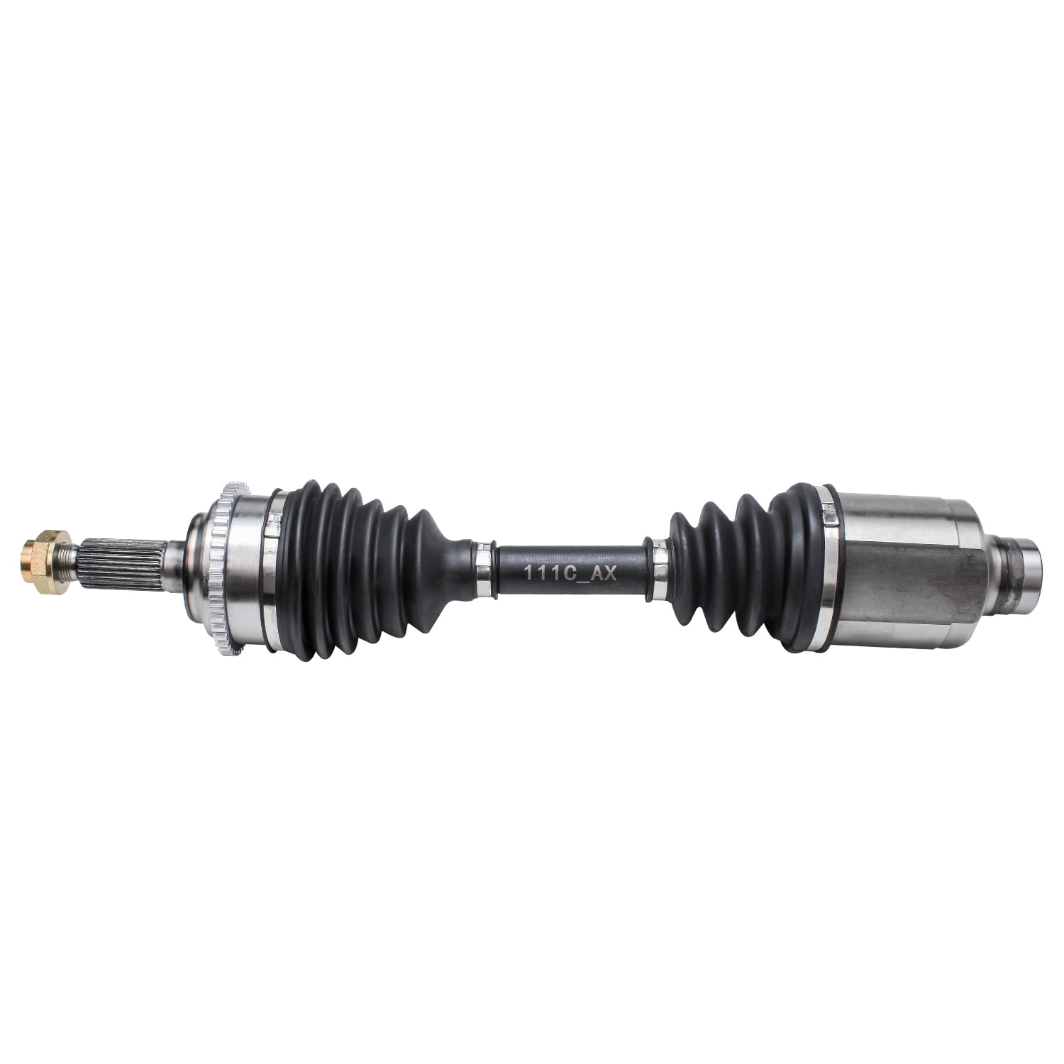 Detroit Axle - Front 2pc CV Axles for 2006-2009 Ford Fusion, 06 Lincoln Zephyr, 06-09 Mercury Milan, 2 CV Axle Assembly 2006 2007 2008 2009 Replacement