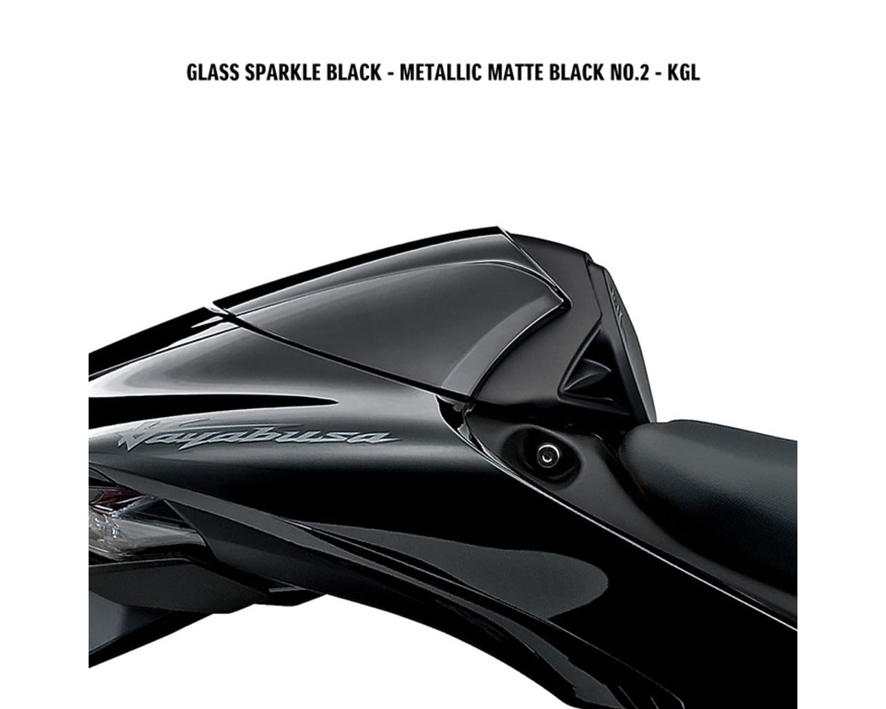 Suzuki Hayabusa Rear Seat Cowl Black 2023+ GSX1300R 4550010800KGL