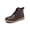 BLK-163321-Darkbrown, variant on Kids Boys Ballard Dress Boots Comfort Bootie Chukka (Color: Darkbrown, Size: 12 Little Kid)