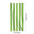 thumbnail image 3 of Honeeladyy Stripe Bath Towel, Outdoor Quick-Dry Sand-Resistant Beach Towel, 59"X30" Towel, Super Absorbent Microfiber Towel for Travel, Swimming, Pool, Beach,Travel, Gym & Camping Mint Green, 3 of 7