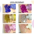 3 Color Face and Body Glitter Gel, Neon Accessories Outfit Glow Party for Body Glitter Stick
