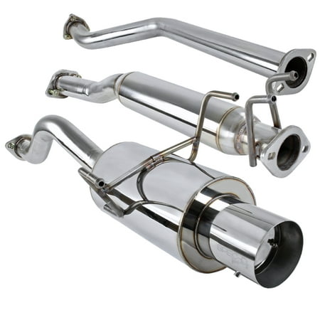 Spec-D Tuning For 2002-2006 Acura Rsx Type-S 4" Muffler Tip Catback