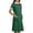 Green, variant on Scrubs Dresses for Women Casual Short Sleeve Nurse Working Uniform Stretchy Button Front Nursing Workwear with Pockets