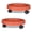 Red, variant on Gamexcel 2 Pack 13 Inch Heavy-duty Plant Caddy with Casters, Plastic Rolling Plant Stand Saucer Tray Coaster for Plant Pots, Gray