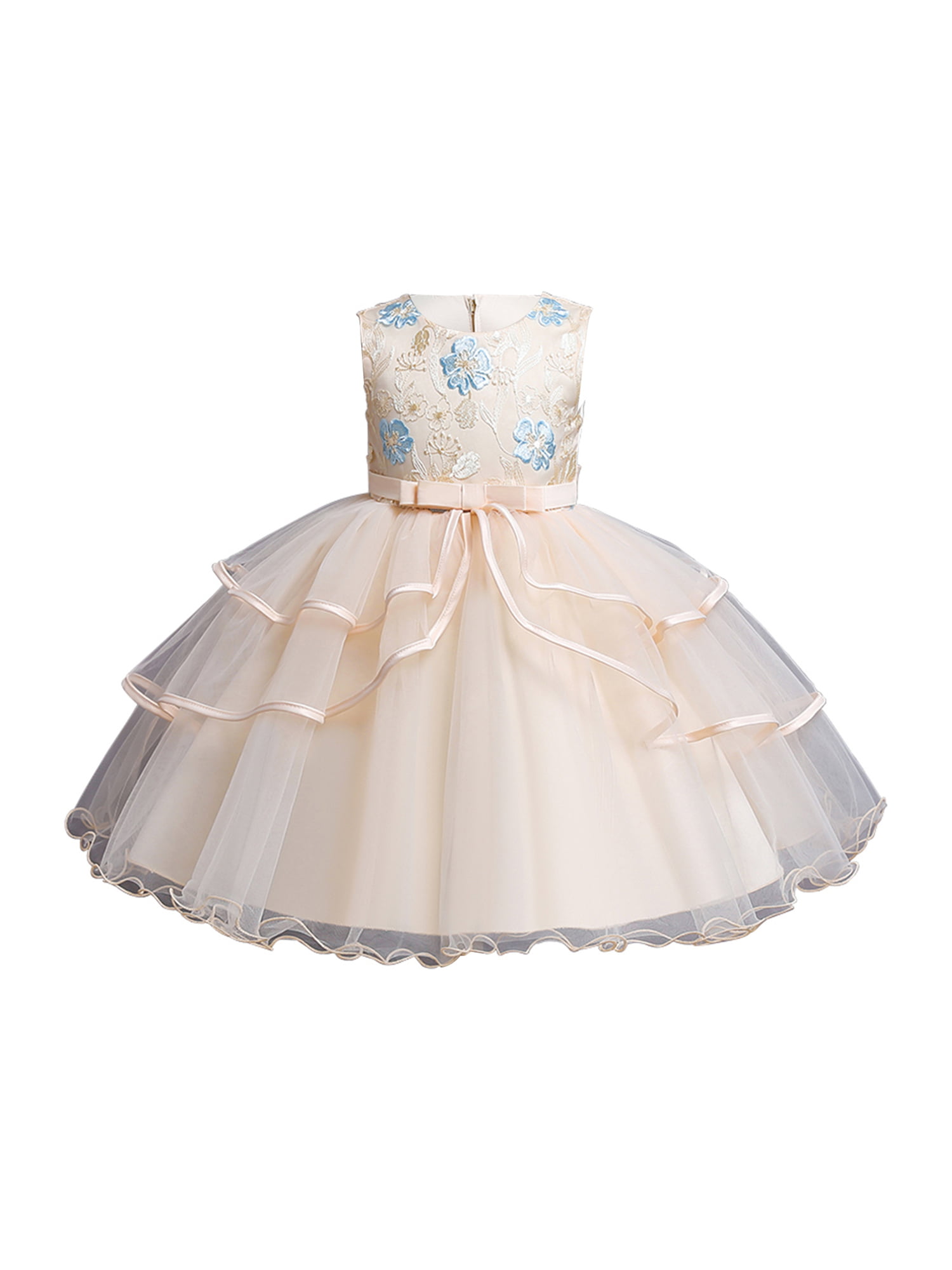 Details about   New Toddlers Girls Wedding Princess Kids Baby Party Pageant Lace clothing Dress 