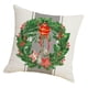 thumbnail image 2 of Fundas de colchón 2 Fundas De Almohada De 18 Pulgadas X 18 Pulgadas, Funda De Almohada Decorativa Para Navidad Fanmusic Fundas de colchón, 2 of 5