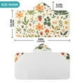 thumbnail image 4 of Yayeee Kids Hooded Towels Toddler Soft Absorbent Beach Bathing Wrap 50" x 23.5", Leaves Pattern, 4 of 5