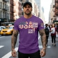 thumbnail image 3 of Men's USA 250th Anniversary Shirt 1776-2026 Patriotic American Flag 250 Years Graphic T-Shirt, 3 of 5
