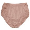 thumbnail image 3 of Nylon Brief Panty (Style 331/Plain Jane) 4 Pack in Mocha Size 9, 3 of 5