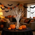 thumbnail image 5 of Artificial Dried Branches, Faux Dead Tree Twigs Decorative Sticks for Vase, Home Wedding Centerpiece Indoor Outdoor Iron Black White, 5 of 6