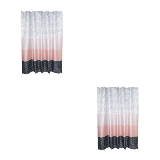 Cortinas de baño Wosthever PEVA a prueba de moho Extra grueso impermeable 180*200 CM 2Conjunto