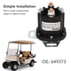 thumbnail image 4 of Válvula solenoide ANGGREK 649373 de Metal 48V Fácil de instalar para carros eléctricos RXV 2008 hasta ahora, 4 of 8