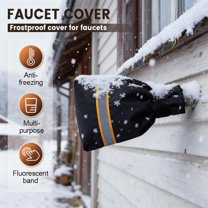 Winter Faucet Covers for Outdoor Spigot Protection, Insulated Waterproof Hose Bib Covers,Thick Frost-Free Spigot Covers for Outdoor Faucet Winterizing, Home Yard and Patio Essential
