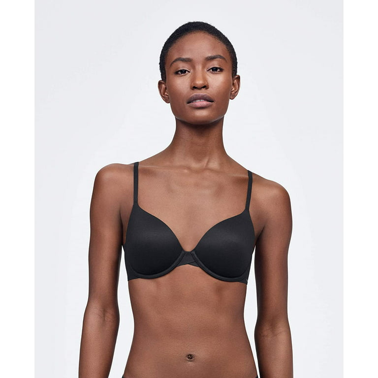 Calvin Klein BLACK Perfectly Fit Memory Touch T-Shirt Bra, US 30D, UK 30D