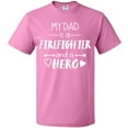 thumbnail image 3 of Inktastic My Dad is a Firefighter and a Hero T-Shirt, 3 of 5