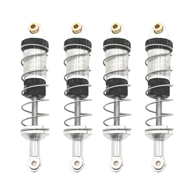 4 amortiguadores metálicos para coche RC 1:16, delanteros y traseros, para 16207 Argén