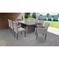 thumbnail image 2 of Florence Table à Manger Rectangulaire pour Patio Extérieur 6 Chaises Sans Accoudoirs, 2 of 2