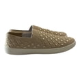 thumbnail image 2 of White Mountain Women's Knit Bling Slip On Comfortable Athletic Bottom Sneaker (Taupe Metallic, 7), 2 of 7