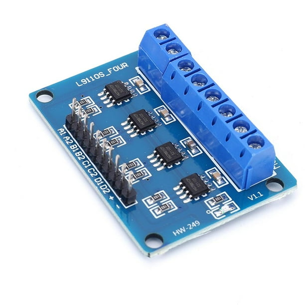 Módulo controlador de motor HG7881 DC 0.8A Módulo controlador de controlador de 4 vías para Arduino DIY