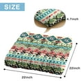 thumbnail image 5 of Boho Floor Pillow 22 Inch Square, Dutch Velvet Meditation Cushion for Yoga, Reading Nook and Decor, 5 of 7