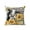 black, variant on Outdoor Pillows Waterproof, Retro Farmhouse Flower Bedding Throw Pillows with Insert for Couch Sofa Bed, Yellow Sunflowers Cow Barn Doors Brown 16x16 Inch Pillowcases Patio Pillow Set of 1