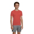 thumbnail image 2 of Boys Shirts Athletic Dry Fit Soccer T Shirts Short Sleeve Kids Youth Comfy 𝐌oisture Wicking Quick Dry Sports Training Tee, 2 of 5