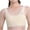 Yellow, variant on Wancir Girls Wireless Comfortable Bra Seamless Bras No Underwire Push Up Deep V Scalloped Bralettes with Support