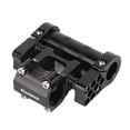 thumbnail image 3 of Elevador de manillar de bicicleta ajustable, vástago doble, conversión de extensión de 25,4mm, ligero para BMX , bicicleta de montaña, pieza de Negro DYNWAVEMX Elevador de potencia de bicicleta plegable, 3 of 8