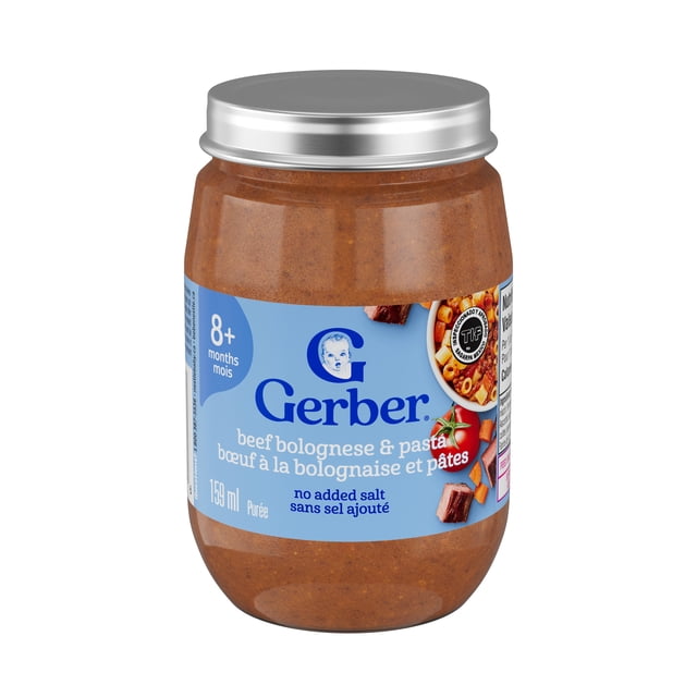 GERBER Purée L'Heure Du Repas Bœuf À La Bol. Et Pâtes