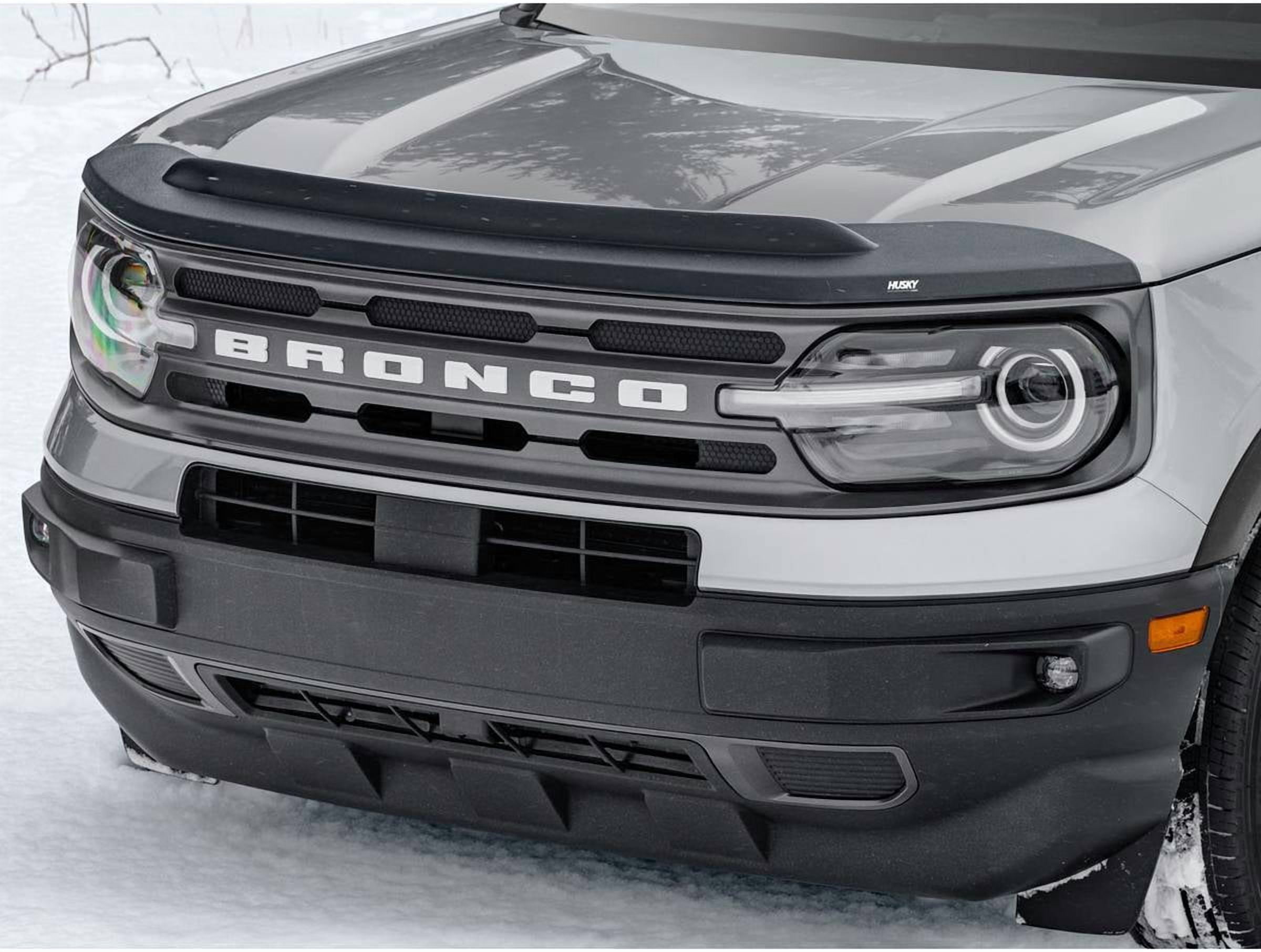 Husky Liners 2830148 Aeroskin II Bug Shield Fits 2018-2025 Jeep Wrangler JL Includes 4xe & Gladiator Except 392 Rubicon & Mojave Textured Black