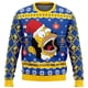 thumbnail image 2 of Homer Bush Meme Los Simpson Suéter feo de Navidad Suéter de Navidad Regalo Papá Noel Jersey Hombres Sudadera 3d y Top Otoño, 2 of 2