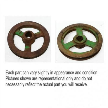 - Rotary Screen Drive Shaft Pulley, Used, John Deere, H89969