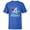 Royal, variant on Disney Junior’s Ariel Fourth Birthday 4 Years Old Today - Short Sleeve T-Shirt for Kids - Customized-White
